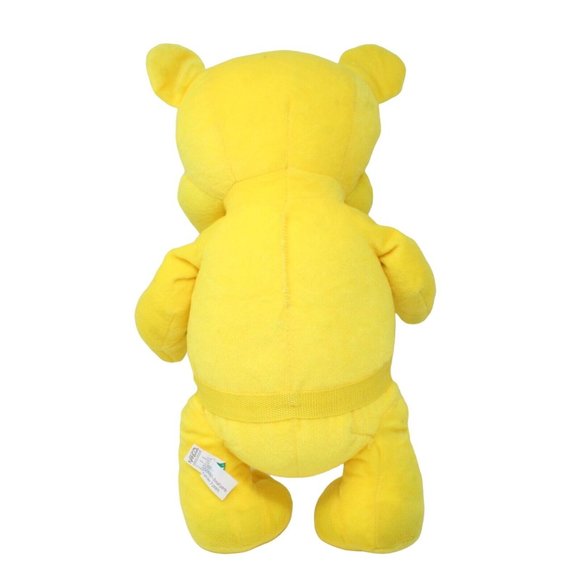Nanco M & M Yellow With Zippered Pouch 17 In Stuffed Plush Toy Merchandise - Picture 2 of 7
